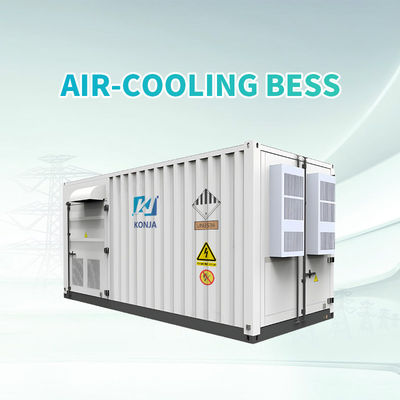 Ein guter Preis. KonJa Luftkühlung 20FT 768VDC 1,29MWh Tiefzyklusbatterie Energiespeichersystem 400VAC Behälterbatterie Online