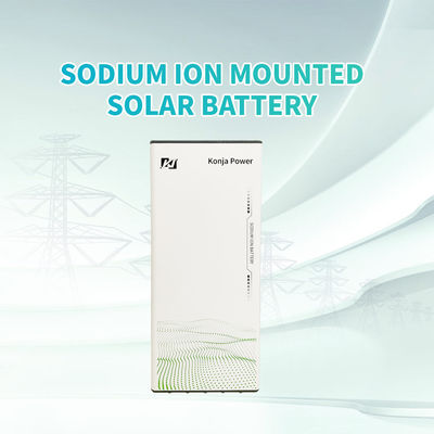 Ein guter Preis. KonJa Home Wiederaufladbare Natrium-Ionen-Batterie 51.2V 37Ah 5.7kWh Wandmontierte Solarbatterie mit 5 Jahren Garantie Online