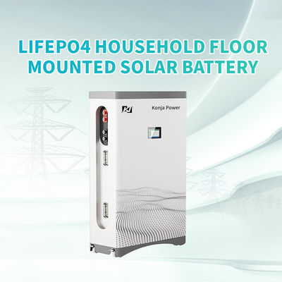 Ein guter Preis. KonJa Haushalt IP50 Klasse A Batteriezelle Tiefkreislauf 51.2v 300Ah 15.36kWh Wandbatterie mit Bildschirm Online